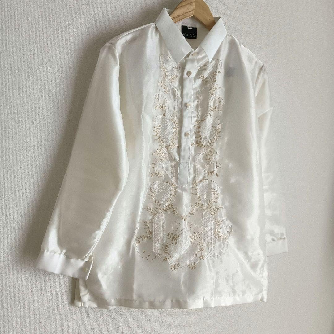 Amazon.co.jp: バロンタガログ フィリピン民族衣装 正装用シャツ Amazon.co.jp: バロンタガログ フィリピン民族衣装 正装用シャツ